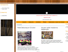 Tablet Screenshot of kayseripalet.com